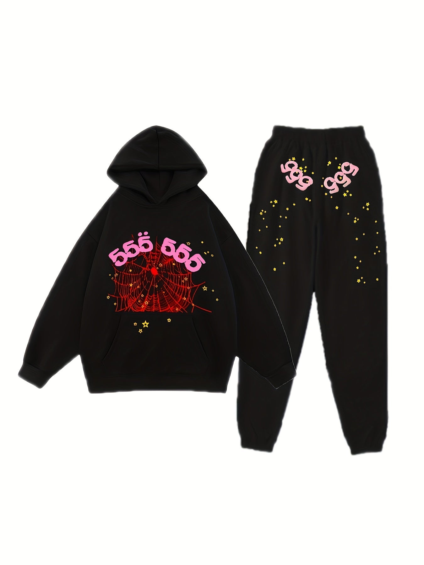 Spider Web/Number - Two-piece Set