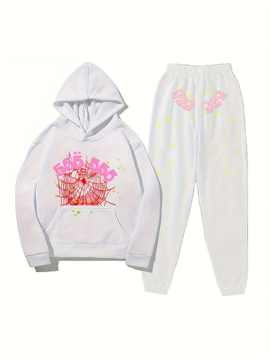 Spider Web/Number - Two-piece Set
